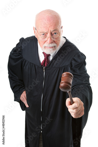 Photo: Nol Nonsense Skeptical Judge Nol Nonsense Skeptical Judge