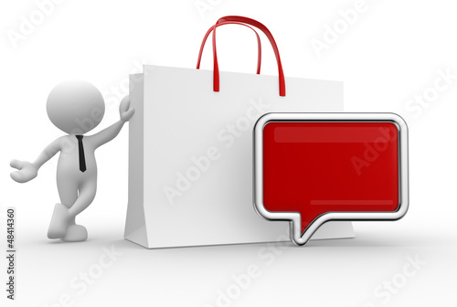 Illustration: Shopping bag Shopping bag