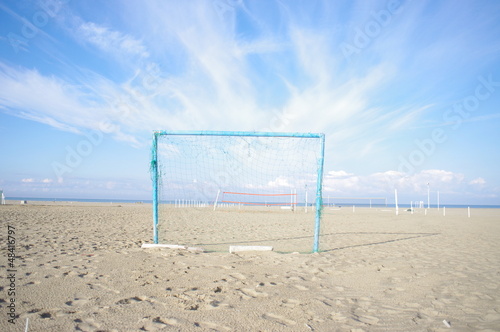 Photo: goal beach summer goal beach summer