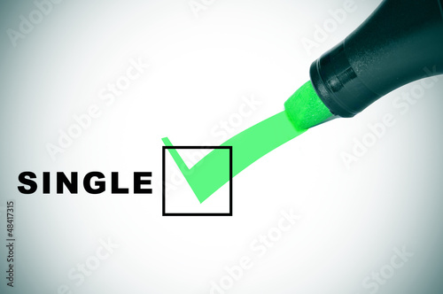 Photo: single single
