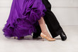 feet partners on the dance floor