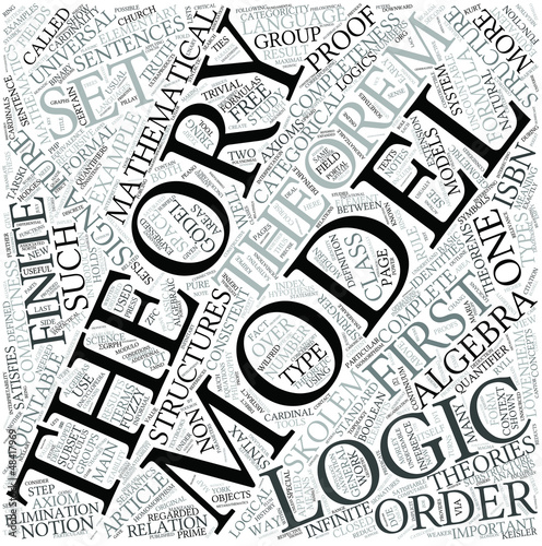 Vector: Model theory Disciplines Concept Model theory Disciplines Concept
