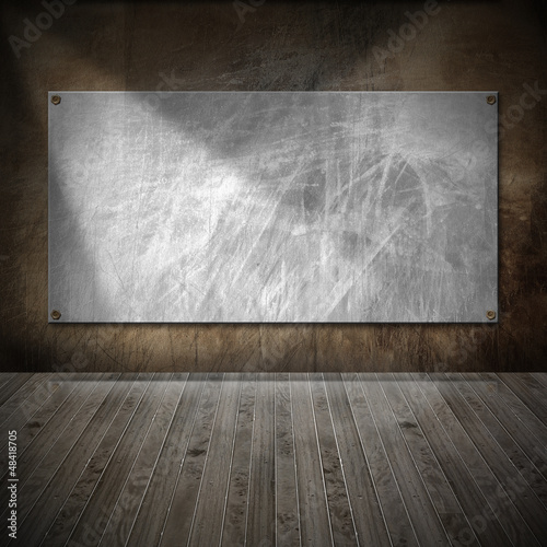 Illustration: Interior Grunge Room Interior Grunge Room