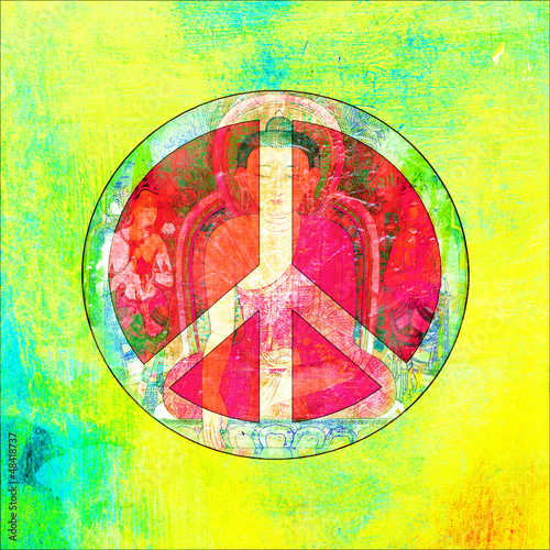 Illustration: Peace Buddha Peace Buddha