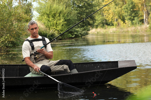 Photo: senior fishing senior fishing