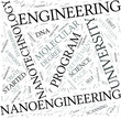 Nanoengineering Disciplines Concept