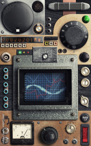 Photo: Vinatge control panel Vinatge control panel