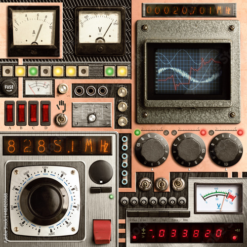 Photo: Vinatge control panel Vinatge control panel