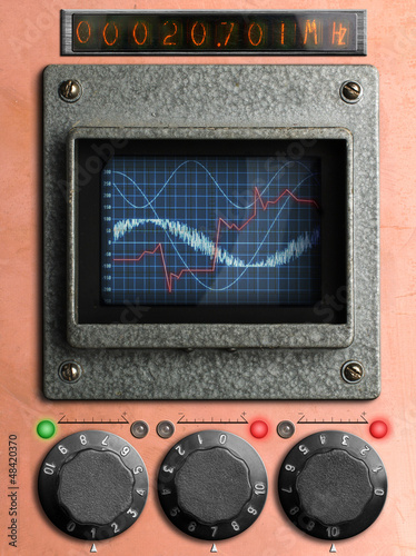 Photo: Vinatge control panel Vinatge control panel