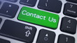 Contact Us. Tracking shot of the keyboard key Contact Us.