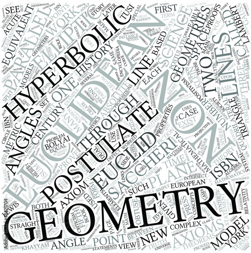 Vector: Non-Euclidean geometry Disciplines Concept Non-Euclidean geometry Disciplines Concept