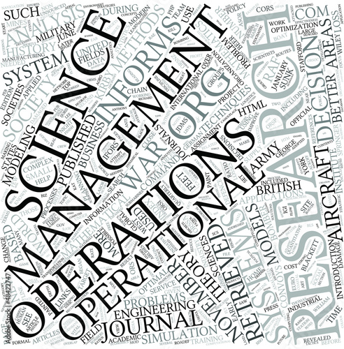 Vector: Operations research Disciplines Concept Operations research Disciplines Concept