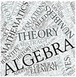 Algebra Disciplines Concept