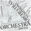Orchestra Disciplines Concept