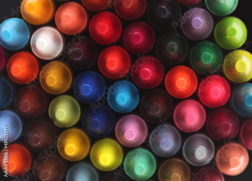 Photo: Multi color pastel(crayon) pencils for children(kids) used for d Multi color pastel(crayon) pencils for children(kids) used for d