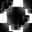 Illustration: dark abstract icons dark abstract icons