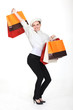 ecstatic shopaholic