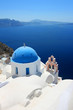 Grèce - Santorin (Eglise à Oia) 