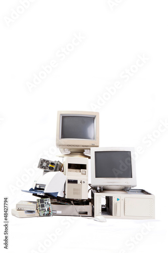 Photo: electronic waste electronic waste