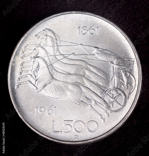 Photo: 500 lire argento 500 lire argento