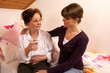 Foto: Betreute Seniorin Betreute Seniorin