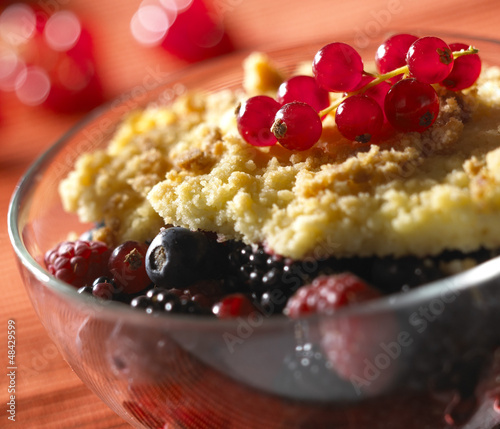 Photo: Crumble aux fruits rouges Crumble aux fruits rouges
