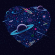 Valentine Cosmic Heart