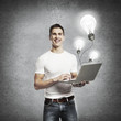 Photo: idea concept idea concept