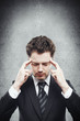 thinking businessman