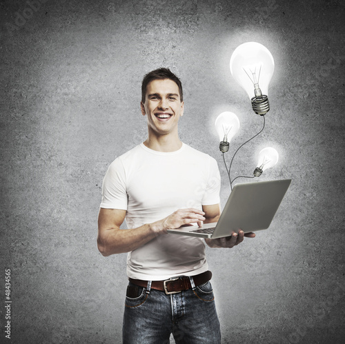 Photo: idea concept idea concept