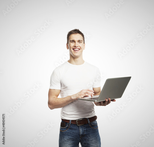 Photo: men with laptop men with laptop