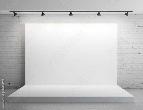Photo: White backdrop White backdrop