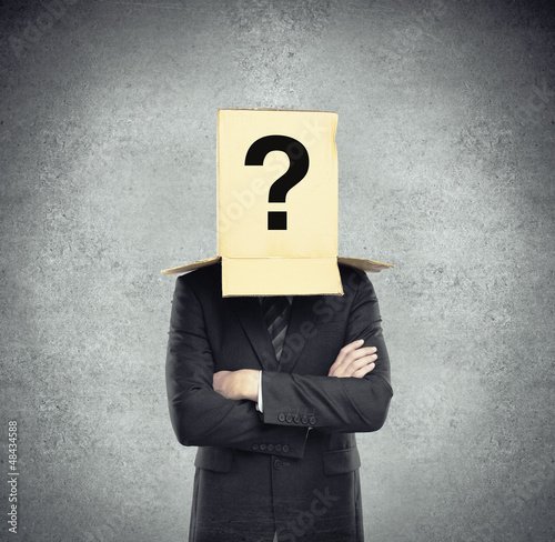 Photo: box on head box on head