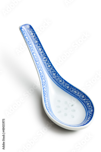 Photo: Chinese ceramic spoon Chinese ceramic spoon