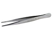 a Medical image of metallic tweezers close-up