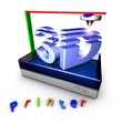 3D Printer using photopolymerization