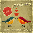 Vintage Valentines Day Card