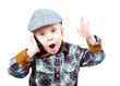 boy in a cap