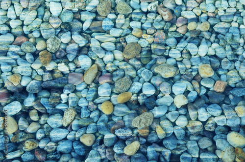 Photo: Colorful pebbles Colorful pebbles