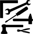 Werkzeug Silhouette