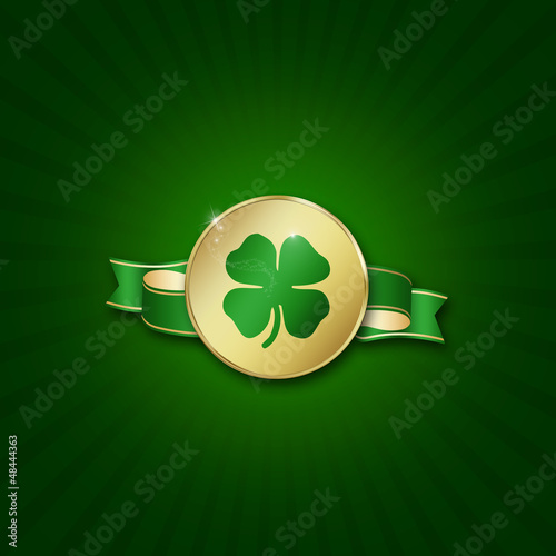Illustration: St. Patrick´s Day Coin St. Patrick´s Day Coin