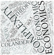 Complexity economics Disciplines Concept