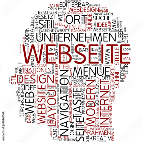 Illustration: Webseite Webseite