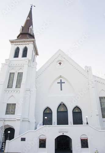 Photo: Old White Plaster Church Old White Plaster Church