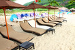 Foto: beach chair on the beach , Thailand beach chair on the beach , Thailand