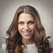 woman smiling