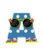 Illustration: Alphabet Polka Dot Bikini A Alphabet Polka Dot Bikini A