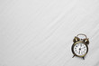 clock on bed