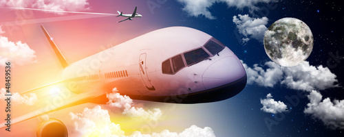 Illustration: World trip sunrise 5 World trip sunrise 5