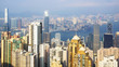 Photo : Hong Kong skyline. Hong Kong skyline.